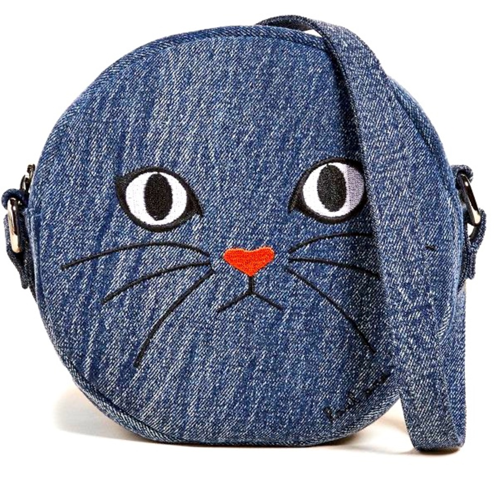 💜HP💜Paul and Joe Sister denim cat bag
